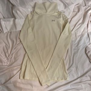 Ivory Under Armour Turtle Neck